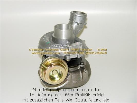 Schlütter Turbolader PRO-02030EOL - Kompresors, Turbopūte ps1.lv