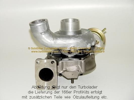 Schlütter Turbolader PRO-02030EOL - Kompresors, Turbopūte ps1.lv