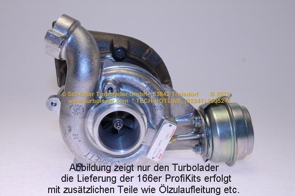 Schlütter Turbolader PRO-02300 - Kompresors, Turbopūte ps1.lv