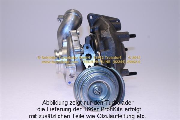 Schlütter Turbolader PRO-02300 - Kompresors, Turbopūte ps1.lv