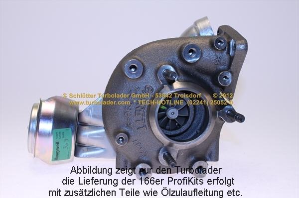 Schlütter Turbolader PRO-02300 - Kompresors, Turbopūte ps1.lv