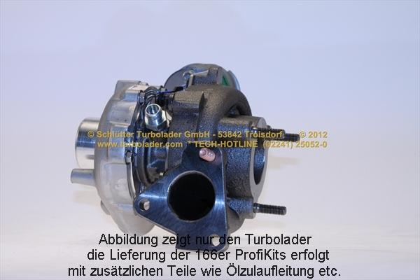 Schlütter Turbolader PRO-02290 - Kompresors, Turbopūte ps1.lv