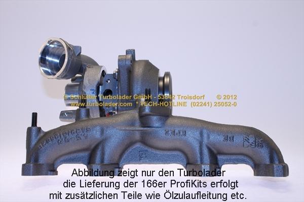 Schlütter Turbolader 166-02700EOL D - Kompresors, Turbopūte ps1.lv