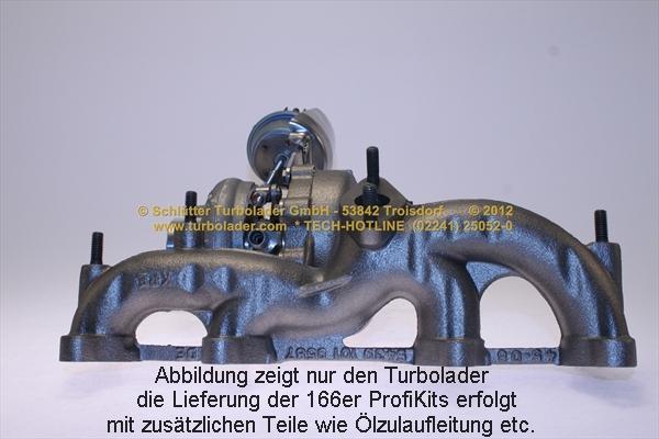 Schlütter Turbolader 166-02730 - Kompresors, Turbopūte ps1.lv