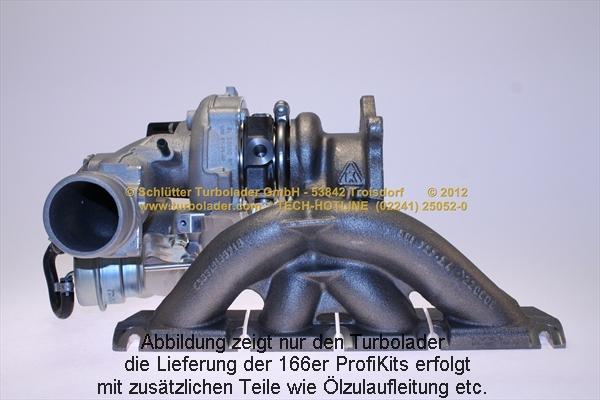 Schlütter Turbolader 166-09020 - Kompresors, Turbopūte ps1.lv
