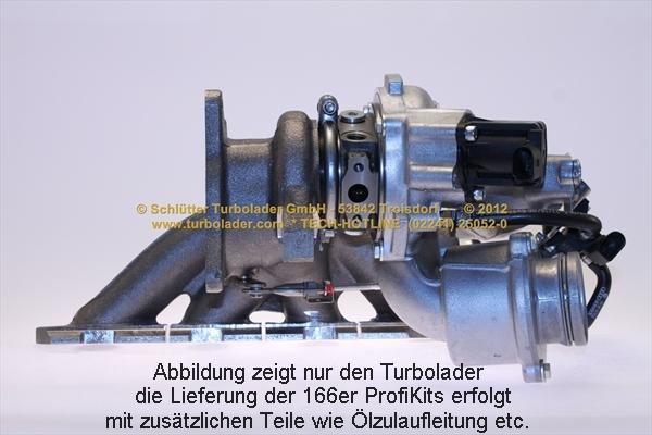 Schlütter Turbolader 166-09020 - Kompresors, Turbopūte ps1.lv