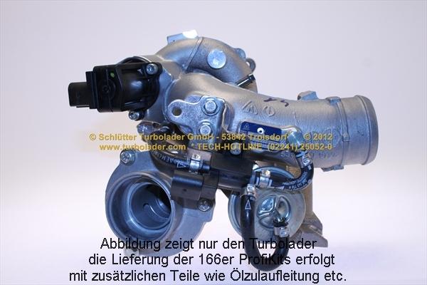 Schlütter Turbolader 166-09020EOL - Kompresors, Turbopūte ps1.lv