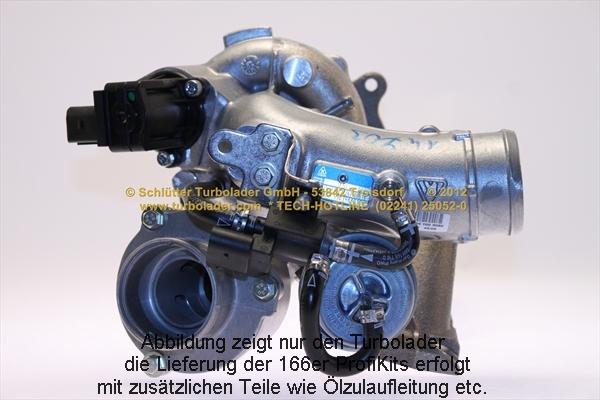 Schlütter Turbolader 166-09020EOL - Kompresors, Turbopūte ps1.lv