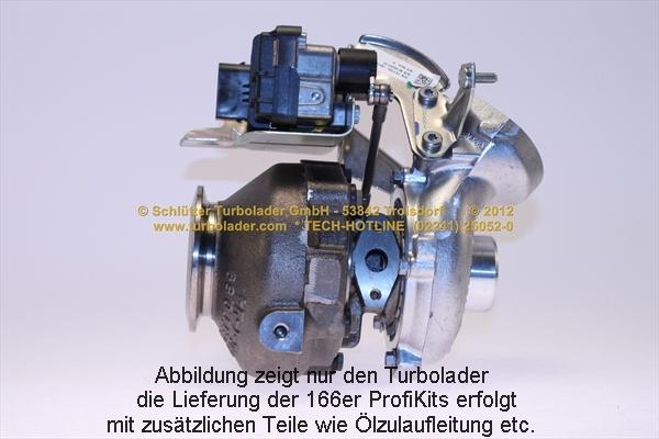 Schlütter Turbolader 166-07051 - Kompresors, Turbopūte ps1.lv