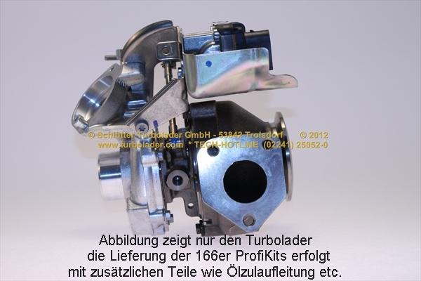 Schlütter Turbolader 166-07051 - Kompresors, Turbopūte ps1.lv