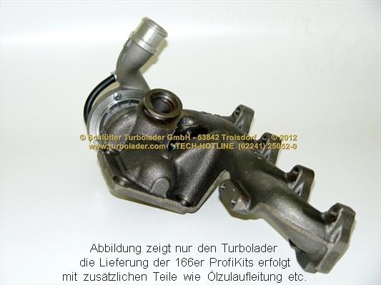 Schlütter Turbolader 166-07010_RB - Kompresors, Turbopūte ps1.lv