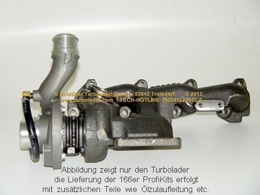 Schlütter Turbolader 166-07010 - Kompresors, Turbopūte ps1.lv