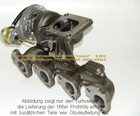 Schlütter Turbolader 166-07010_RB - Kompresors, Turbopūte ps1.lv