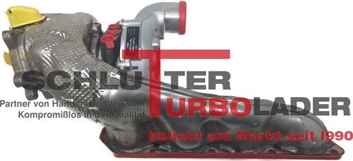 Schlütter Turbolader 172-00486 - Kompresors, Turbopūte ps1.lv