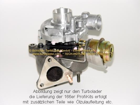 Schlütter Turbolader PRO-00590 - Kompresors, Turbopūte ps1.lv