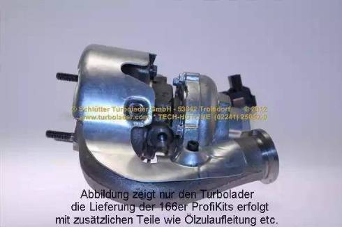 Schlütter Turbolader PRO-01580 - Kompresors, Turbopūte ps1.lv