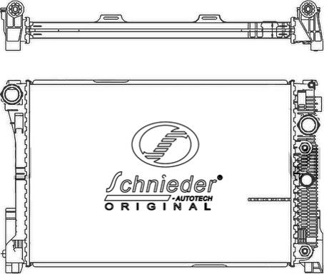 SCHNIEDER AUTOTECH BZS33.00219 - Radiators, Motora dzesēšanas sistēma ps1.lv