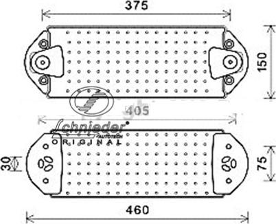 SCHNIEDER AUTOTECH VLT62.00007 - Eļļas radiators, Motoreļļa ps1.lv