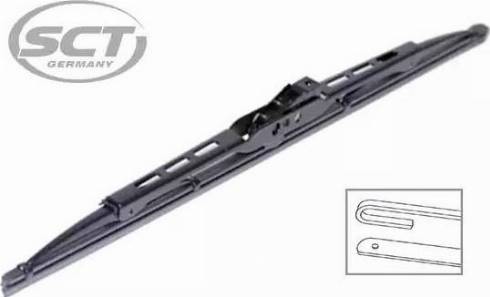 SCT-MANNOL 9483 REAR WIPER - Stikla tīrītāja slotiņa ps1.lv