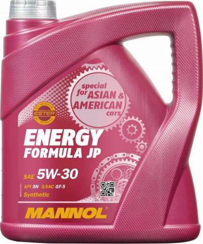 SCT-MANNOL Energy Formula JP 5W30 - Motoreļļa ps1.lv