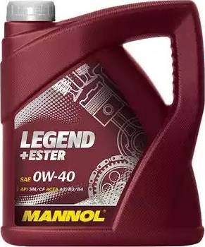 SCT-MANNOL Legend+Ester 0W-40 - Motoreļļa ps1.lv