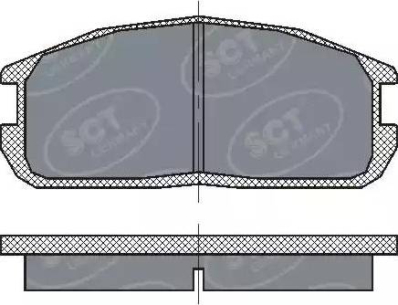 SCT-MANNOL SP 220 PR - Bremžu uzliku kompl., Disku bremzes ps1.lv