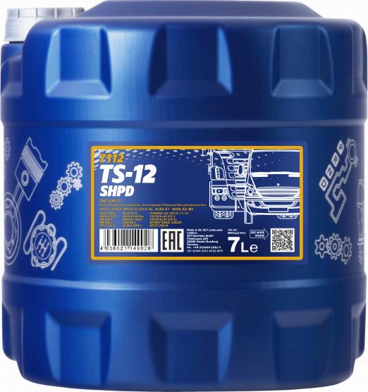 SCT-MANNOL TS-12 SHPD 10W-30 - Motoreļļa ps1.lv