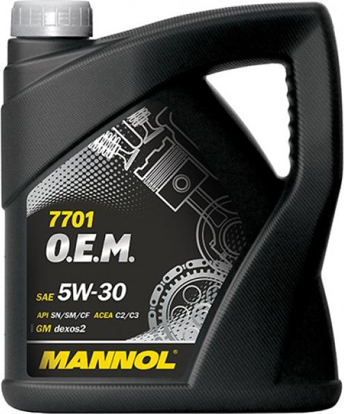 SCT-MANNOL 7701 O.E.M. 5W-30 - Motoreļļa ps1.lv