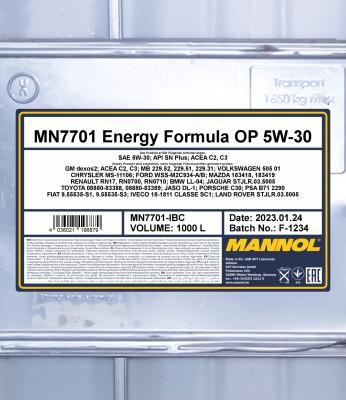 SCT-MANNOL MN7701-IBC - Motoreļļa ps1.lv