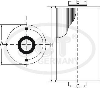 SCT-MANNOL SC 7007 - Degvielas filtrs ps1.lv