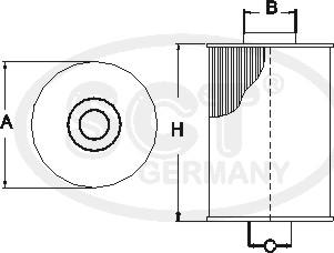 SCT-MANNOL SC 7049 P - Degvielas filtrs ps1.lv