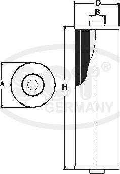 SCT-MANNOL SC 7045 P - Degvielas filtrs ps1.lv