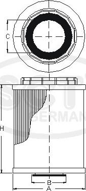 SCT-MANNOL SH 4041 P - Eļļas filtrs ps1.lv