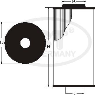 SCT-MANNOL SH 4039 P - Eļļas filtrs ps1.lv