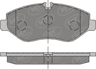 OEMparts 9064210010 - Bremžu uzliku kompl., Disku bremzes ps1.lv