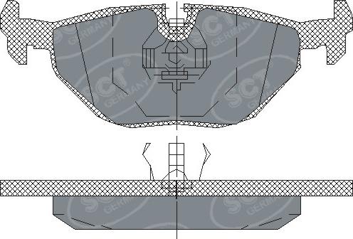 DJ Parts BP2265 - Bremžu uzliku kompl., Disku bremzes ps1.lv