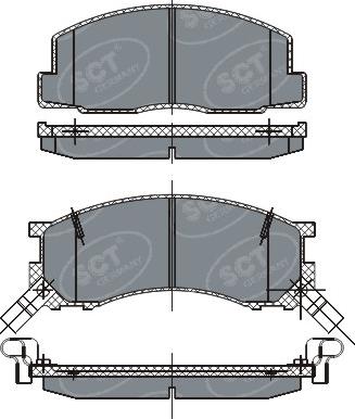 BENDIX 572342 - Bremžu uzliku kompl., Disku bremzes ps1.lv