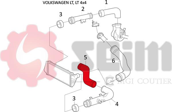 Seim 981645 - Pūtes sistēmas gaisa caurule ps1.lv