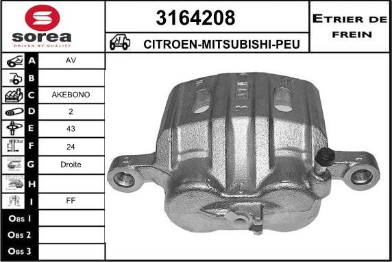 Sera 3164208 - Bremžu suports ps1.lv