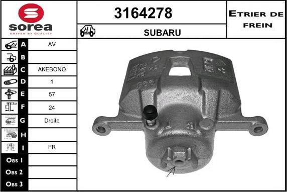 Sera 3164278 - Bremžu suports ps1.lv