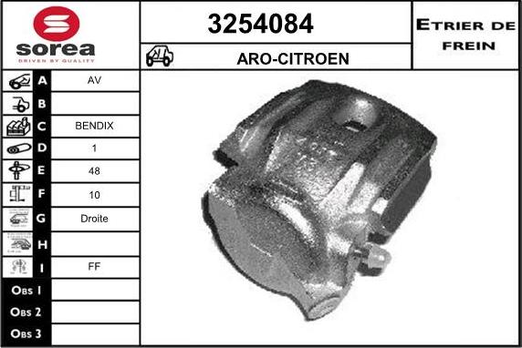 Sera 3254084 - Bremžu suports ps1.lv