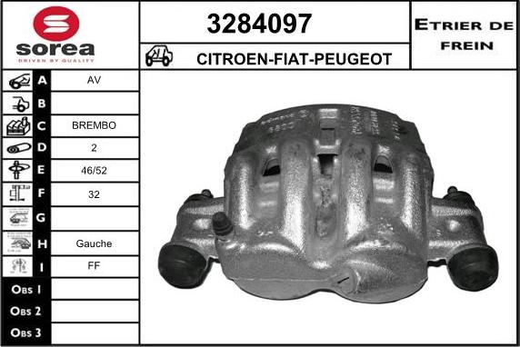 Sera 3284097 - Bremžu suports ps1.lv