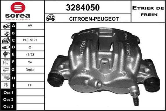 Sera 3284050 - Bremžu suports ps1.lv