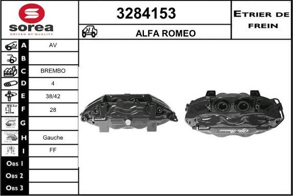 Sera 3284153 - Bremžu suports ps1.lv