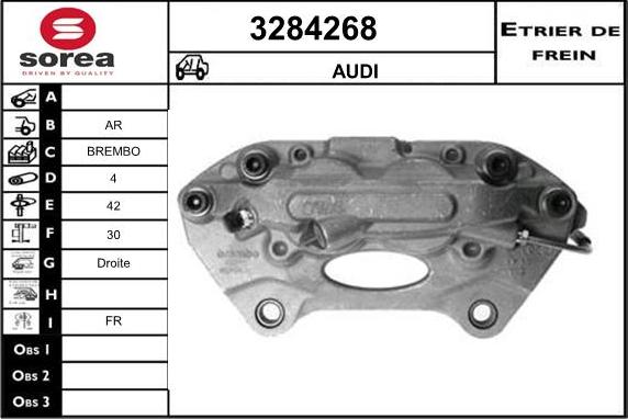 Sera 3284268 - Bremžu suports ps1.lv