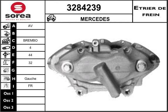 Sera 3284239 - Bremžu suports ps1.lv