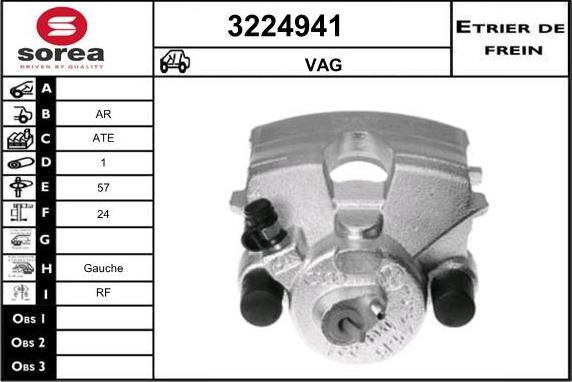 Sera 3224941 - Bremžu suports ps1.lv