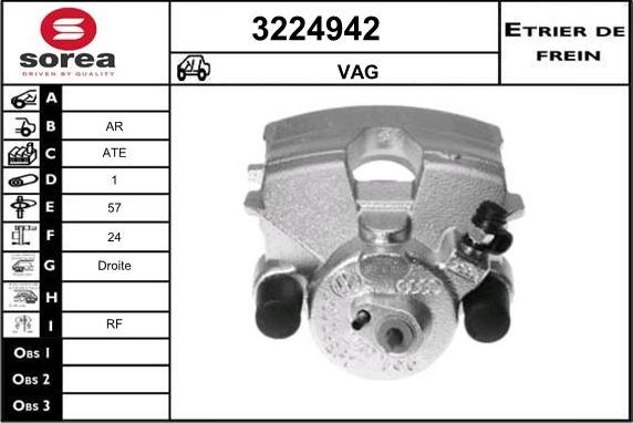 Sera 3224942 - Bremžu suports ps1.lv