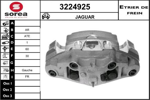 Sera 3224925 - Bremžu suports ps1.lv