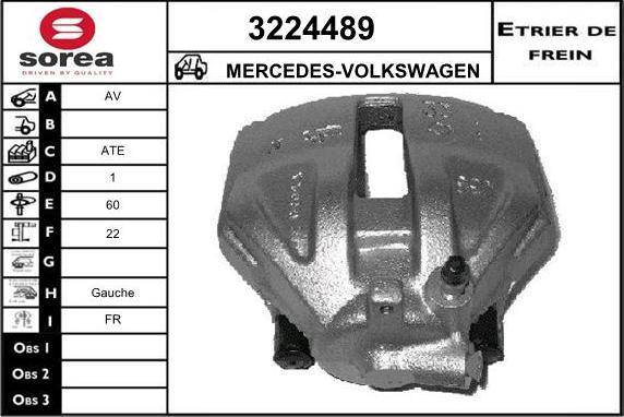 Sera 3224489 - Bremžu suports ps1.lv